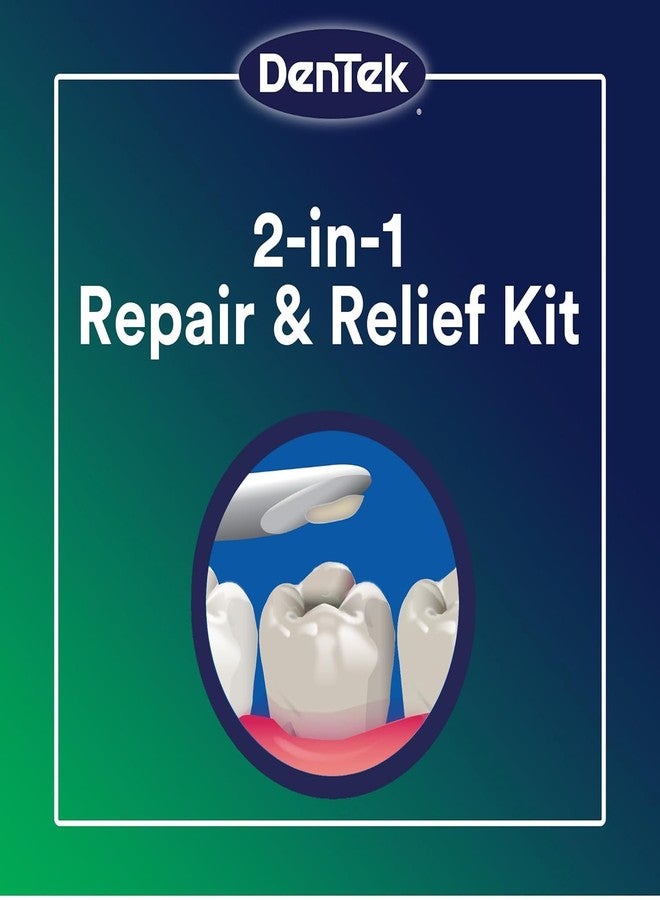 دينتك طقم إصلاح حشوات وأغطية الأسنان DenTek Temparin Max - 0.0733 أونصة، عبوة من 4 قطع - Image 4